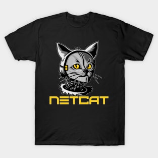 Cyber Security - Hacker - NetCat - Network Utility  V2 T-Shirt